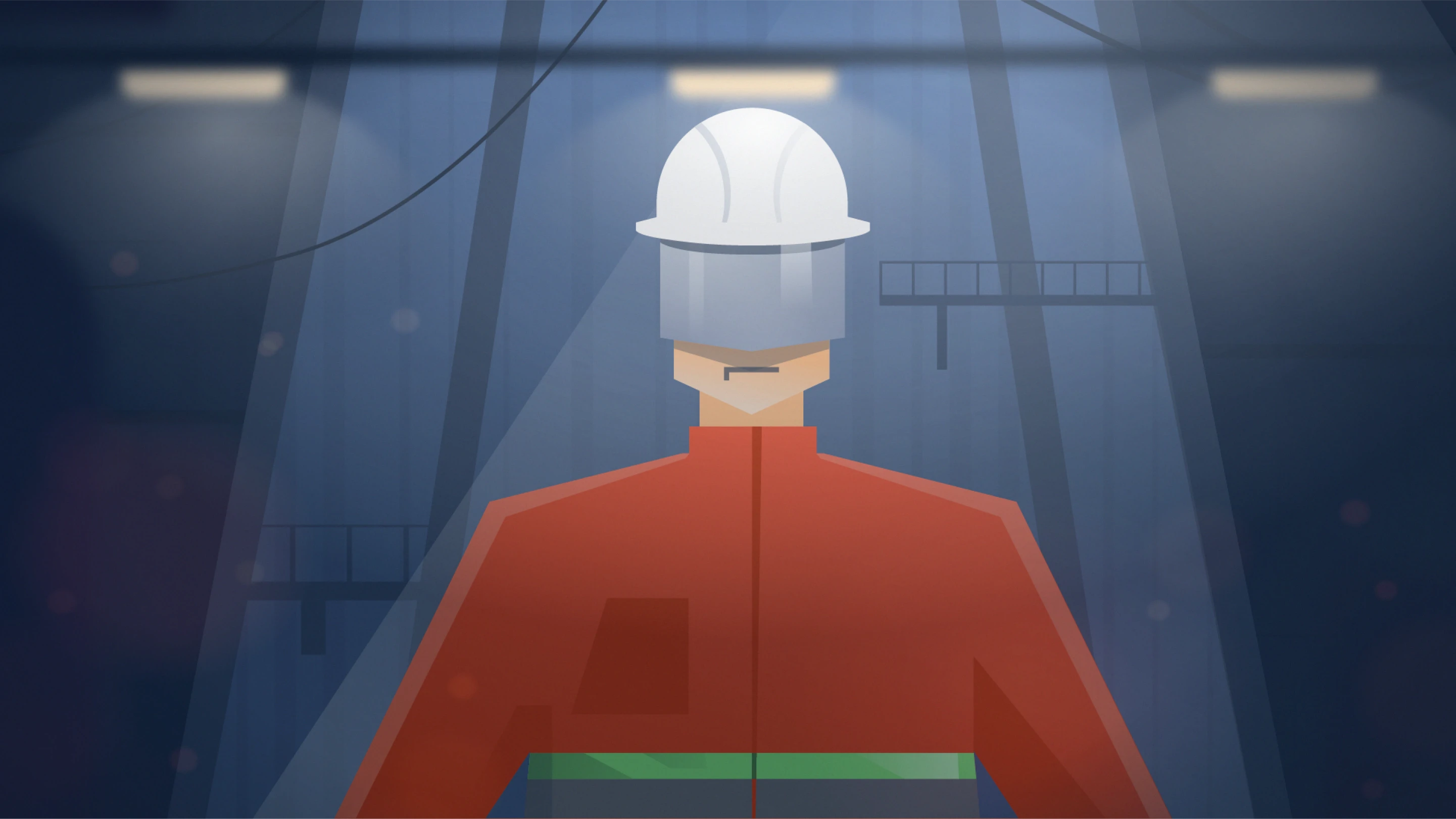 Corporate website UI